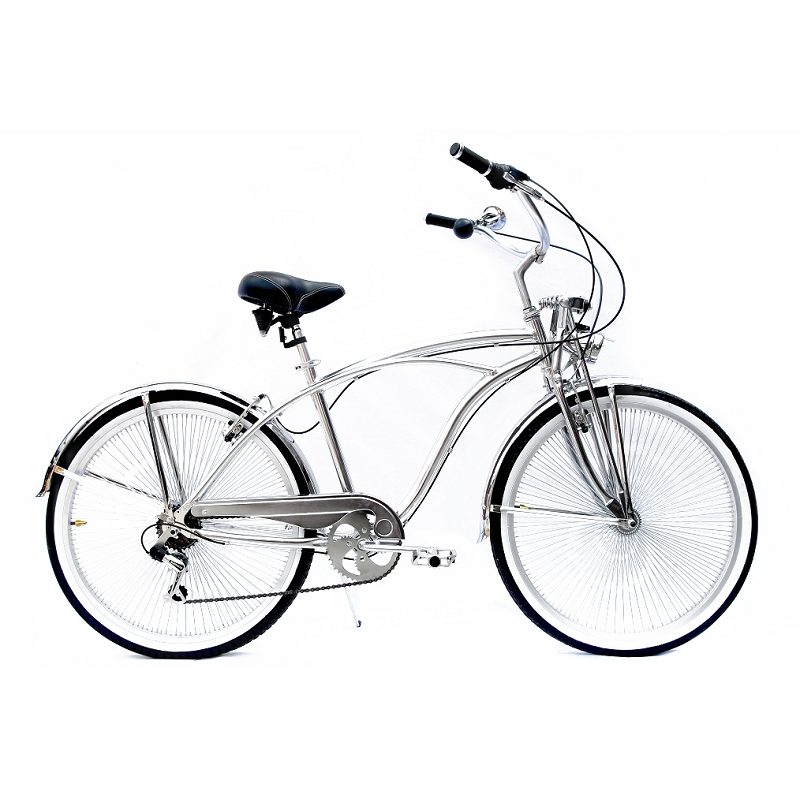 26" Shimano 7 Speed Beach Cruiser Bike