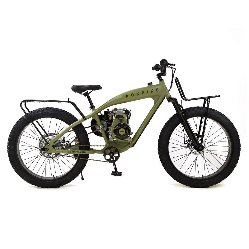 26 inch Alloy Top Tube Tank Classic beach cruiser motor gas bicycle