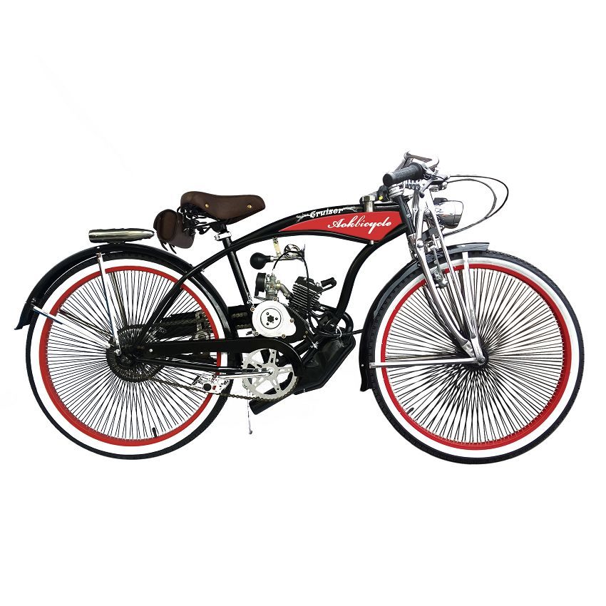 26 inch Classic beach cruiser motor gas bicycle