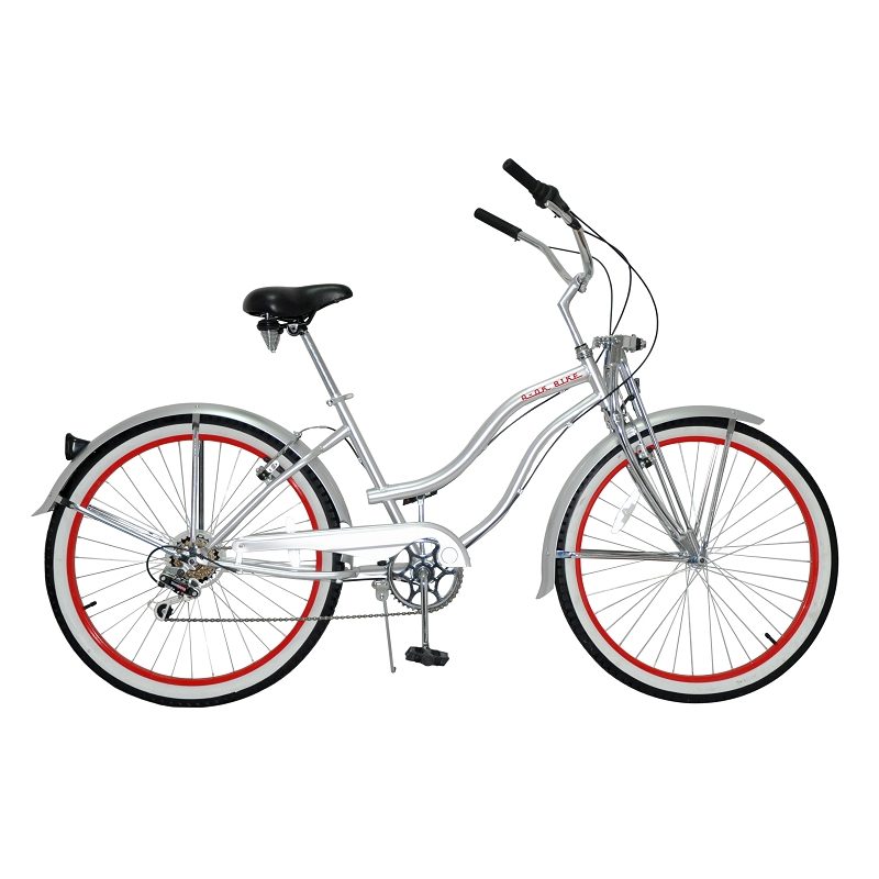 26" Shimano 7 Speed Beach Cruiser Bike