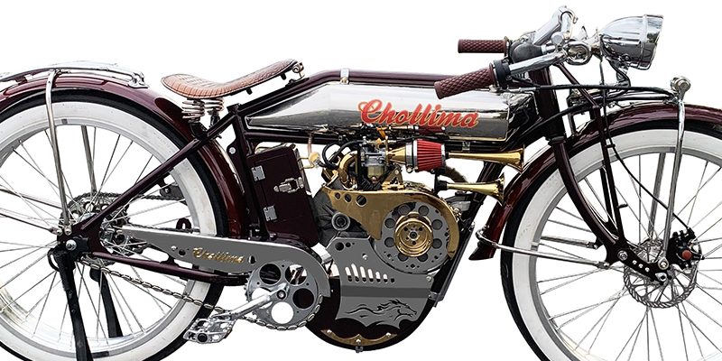 Custom Gas Bicycle