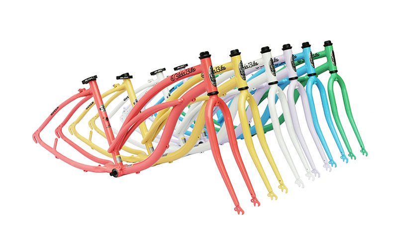Classic bike frame and fork