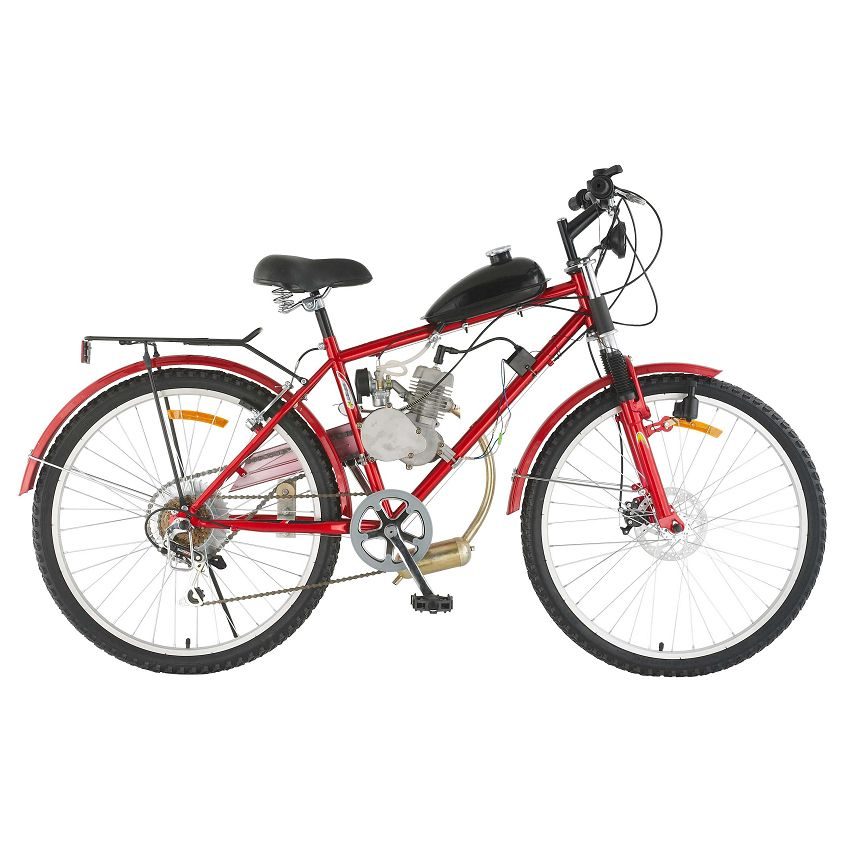 26 inch mountain motor gas bicycle
