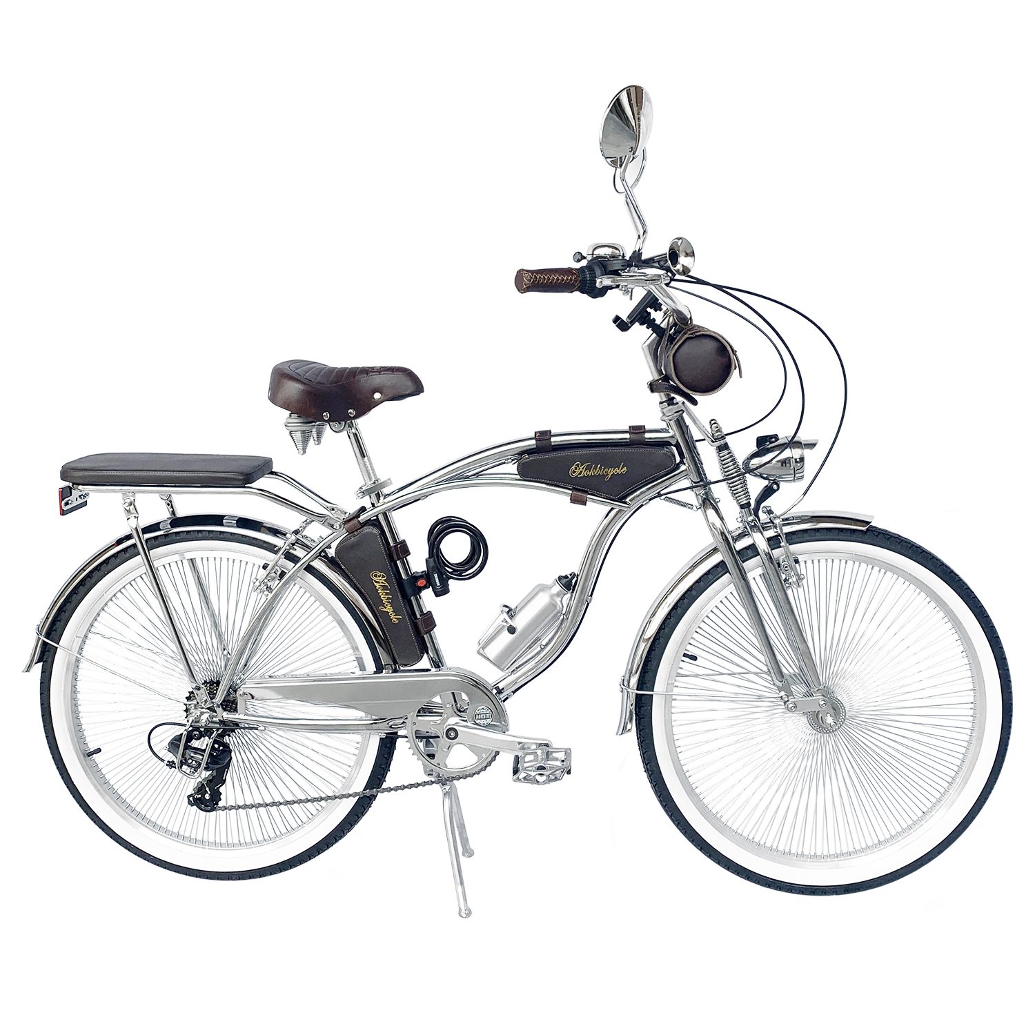 26" Classic Vintage Shimano 7 Speed Beach Cruiser Bike