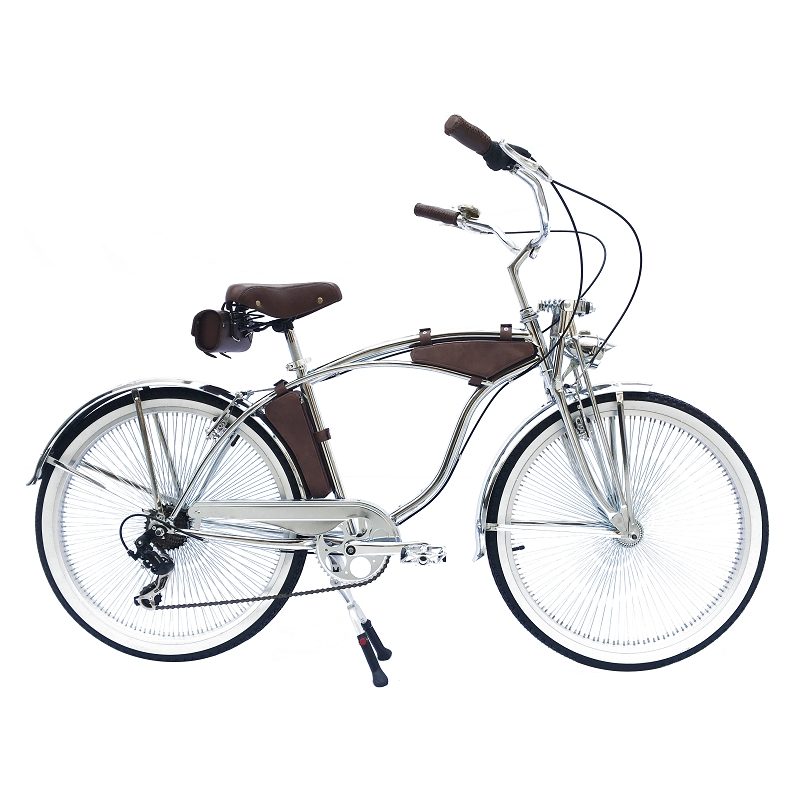 26" Classic Vintage Shimano 7 Speed Beach Cruiser Bike