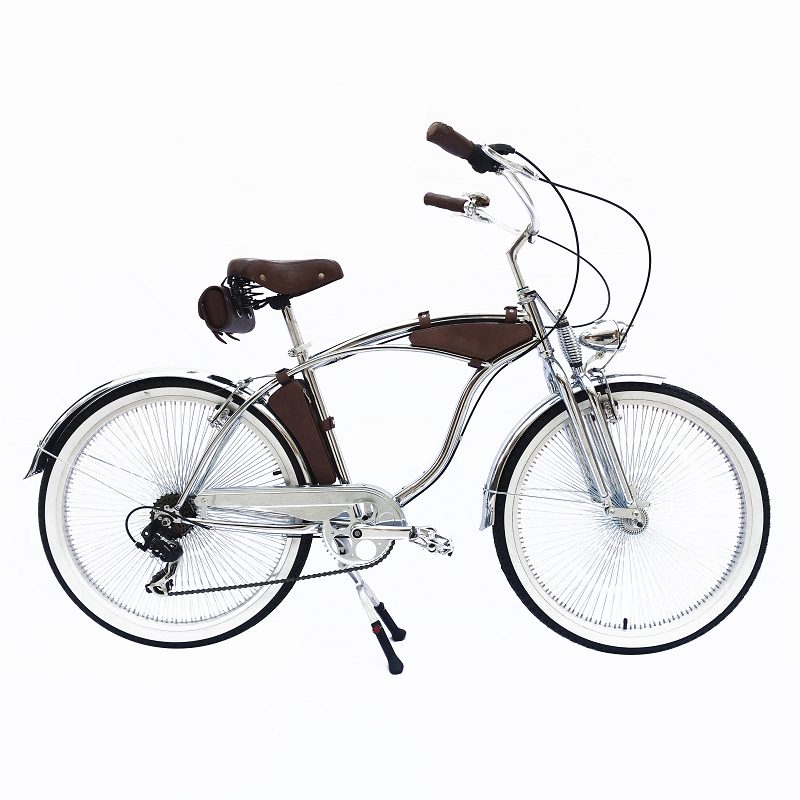 26" Classic Vintage Shimano 7 Speed Beach Cruiser Bike